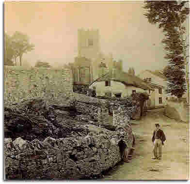 Marldon Local History Group, Old photo taken in front of where the Hall is now